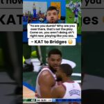 AYO😱#nba #kat #newyork #karlanthonytowns #knicks #mikalbridges #newyorkknicks #nyknicks #xyzbca #ny