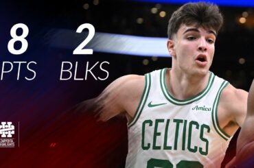 Hugo Gonzalez 8 pts 2 blks vs Nets 25/26 season