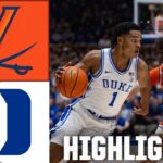 Virginia Cavaliers vs. Duke Blue Devils | Full Game Highlights | ESPN College Basketball