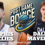 Post Game Bounce: Memphis Grizzlies vs Dallas Mavericks