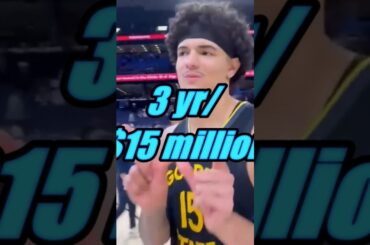 The Golden State Warriors Sign Gui Santos On A 3-yr Extension