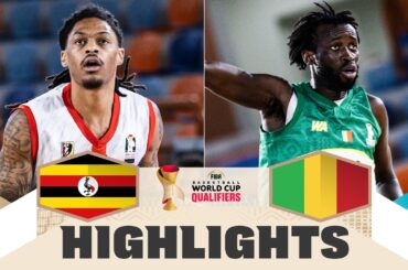 Uganda 🇺🇬 v Mali 🇲🇱 | Highlights | FIBA Basketball World Cup 2027 African Qualifiers