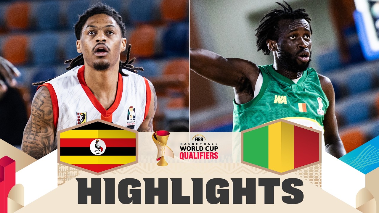 Uganda 🇺🇬 v Mali 🇲🇱 | Highlights | FIBA Basketball World Cup 2027 African Qualifiers