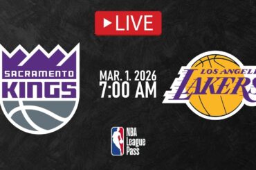 NBA LIVE! Los Angeles Lakers vs Sacramento Kings | Mar. 1, 2026 | Kings vs Lakers NBA LIVE 2K26