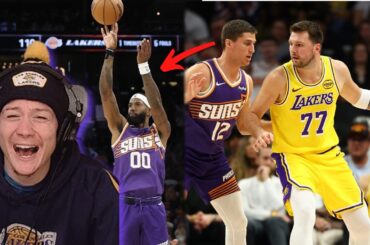 I'm Speechless.. Reacting to Lakers vs Suns!