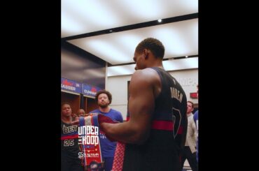 Big shoutout to the man who makes it happen, Kong. #nba #pistons #detroitbasketball