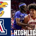 Kansas Jayhawks vs. Arizona Wildcats | Full Game Highlights | ESPN College Basketball