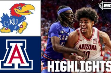 Kansas Jayhawks vs. Arizona Wildcats | Full Game Highlights | ESPN College Basketball
