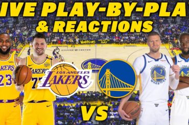 Los Angeles Lakers vs Golden State Warriors | Live Play-By-Play & Reactions