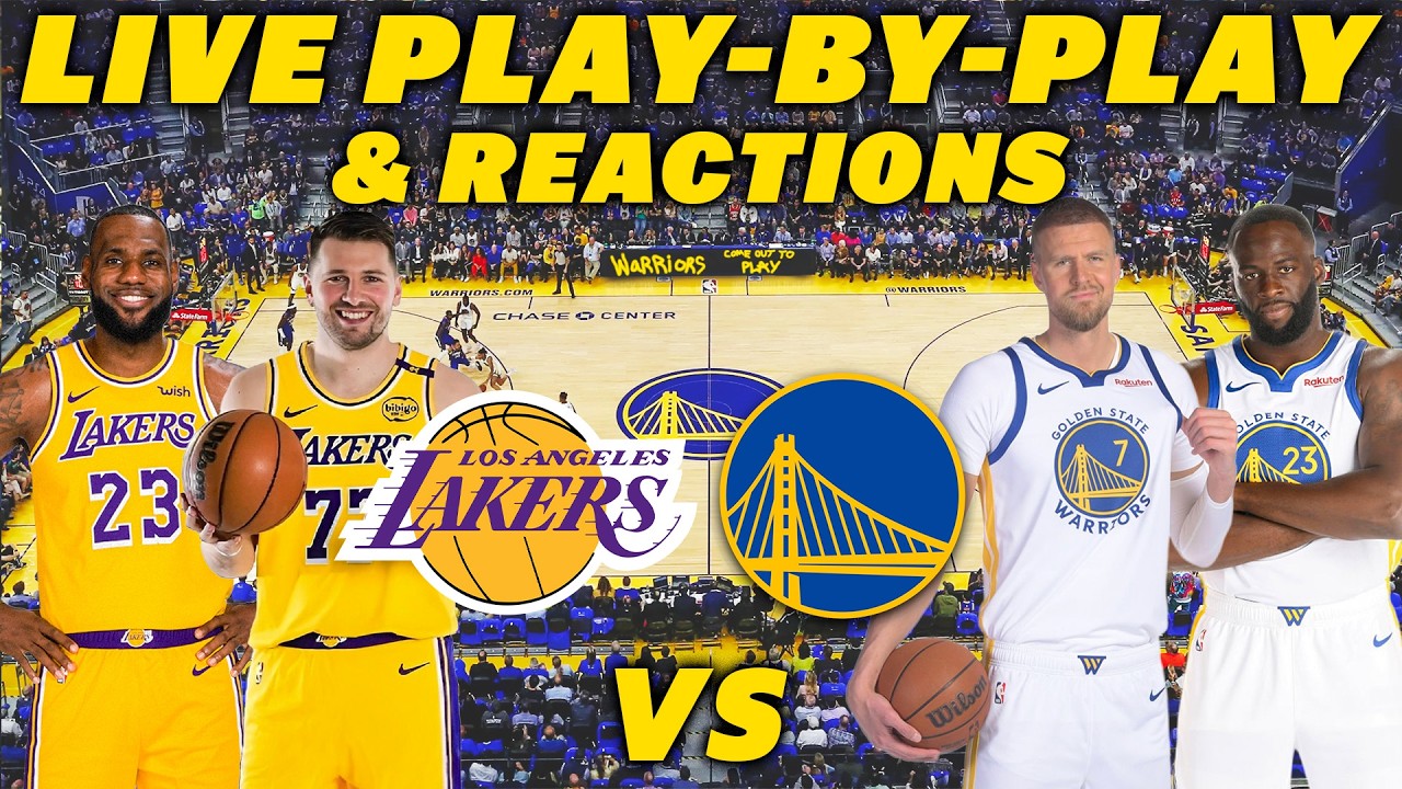 Los Angeles Lakers vs Golden State Warriors | Live Play-By-Play & Reactions