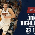 Nikola Jokić Game Highlights vs. OKC | 2/27/26