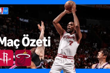 Houston Rockets - Miami Heat | Maç Özeti | NBA | Prime Video Türkiye