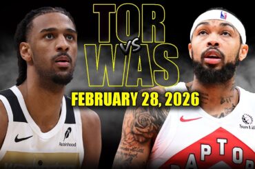 Toronto Raptors vs Washington Wizards Full Game Highlights – February 28, 2026 | NBA Season