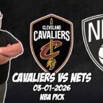 Cleveland Cavaliers vs Brooklyn Nets 3/1/26 NBA Free Picks & Prediction | NBA Betting Tips