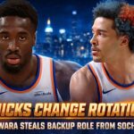 Knicks CHANGE ROTATION! Diawara STEALS Backup Forward Role From Sochan... | Knicks News