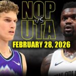 New Orleans Pelicans vs Utah Jazz Full Game Highlights – February 28, 2026 | NBA Season