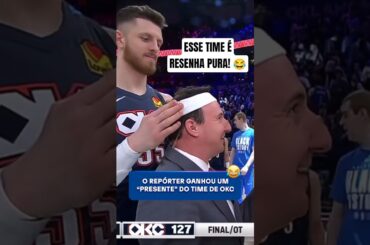 OKC + NICK GALLO = ENTRETENIMENTO! 😂🤪 #NBA #OKC #shorts