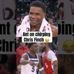 AntMan kept it real with Chris Finch 😅