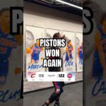 PLAY THE SONG for the OT dub #NBA #detroitpistons