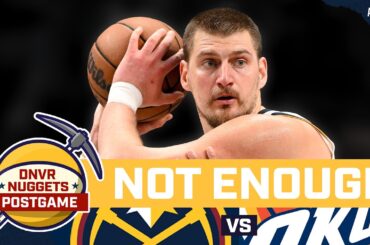 Cam Johnson's Wide Open Miss Sinks Nuggets vs OKC | DNVR Nuggets Postgame Live