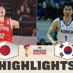 Japan 🇯🇵 v Korea 🇰🇷 | Highlights | FIBA Basketball World Cup 2027 Asian Qualifiers