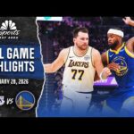Warriors vs. Lakers highlights: Top plays in Golden State's 129-101 loss | NBC Sports Bay Area
