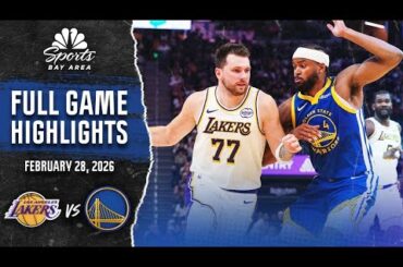Warriors vs. Lakers highlights: Top plays in Golden State's 129-101 loss | NBC Sports Bay Area