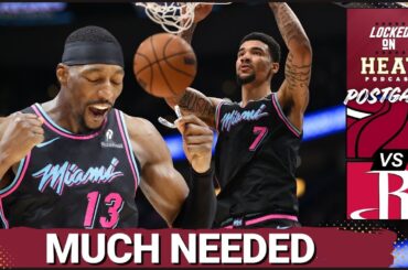 Miami Heat DEFEAT Rockets, Tyler Herro TRASH-TALKS Durant, Bam Adebayo & Kel'el Ware CONTROL Paint