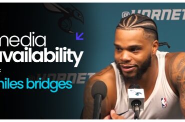 Hornets vs Trail Blazers: Miles Bridges Postgame Media Availability | 2/28/2026