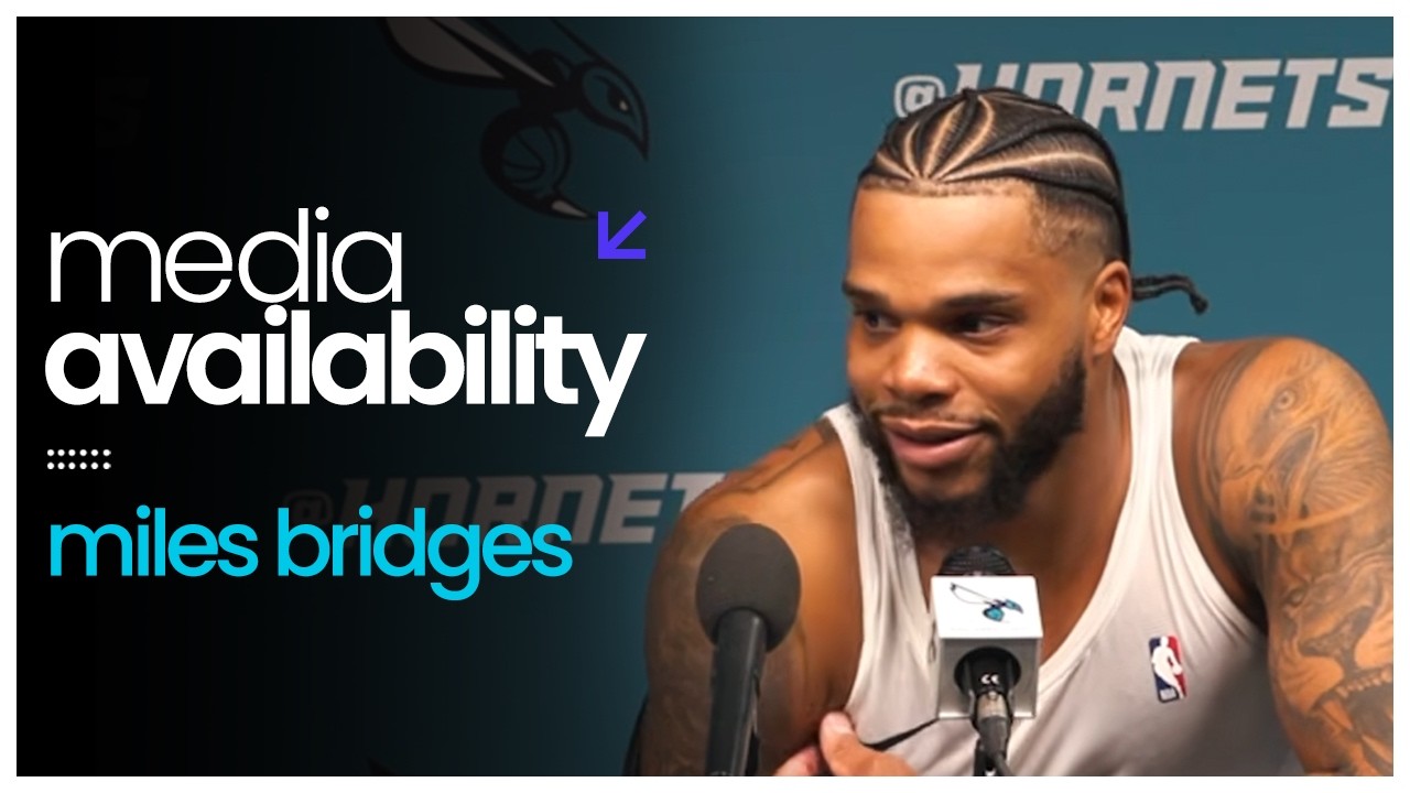 Hornets vs Trail Blazers: Miles Bridges Postgame Media Availability | 2/28/2026