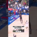 What a FANTASTIC FINISH for the Detroit Pistons at home! 🤩