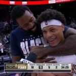 Jeremiah Fears on-court postgame interview | Pelicans vs. Jazz 2/28/26