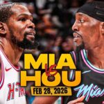 Houston Rockets vs Miami Heat Full Game Highlights | Feb 28, 2026 | FreeDawkins