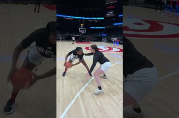 Check out the cross jab in action 🏀 #atlantahawks #basketballdrills