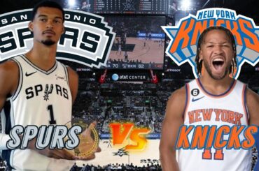 San Antonio Spurs vs New York Knicks Live Play by Play & Scoreboard