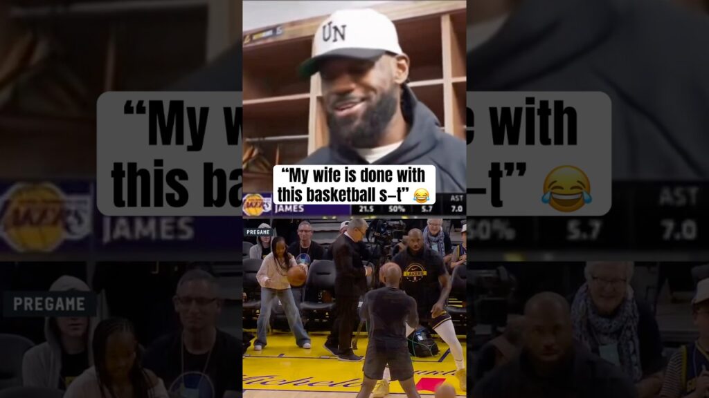 LeBron says Savannah is done with basketball 😂