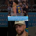 O GUI RENOVOU COM OS WARRIORS! 💪🇧🇷 #NBA #GuiSantos #shorts