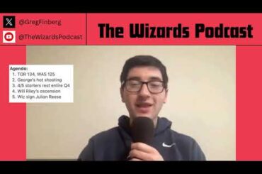 Will Riley continues ascension as Wizards lose to Raptors | Washington signs Julian Reese