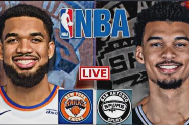 NBA LIVE: SAN ANTONIO SPURS vs NEW YORK KNICKS (LIVESCORE)