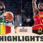 Mali 🇲🇱 v Angola 🇦🇴 | Highlights | FIBA Basketball World Cup 2027 African Qualifiers