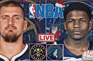 NBA LIVE: DENVER NUGGETS vs MINNESOTA TIMBERWOLVES (LIVESCORE)