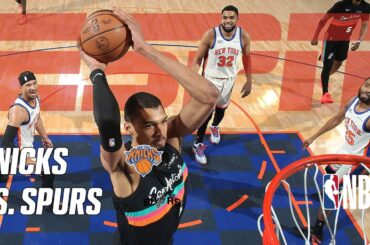 NBA Mini: New York Knicks vs. San Antonio Spurs | Extended Highlights