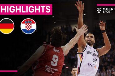 Deutschland - Kroatien | FIBA WORLD CUP QUALIFIERS | MAGENTA SPORT