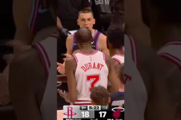 😡 Tyler Herro ENFADA a Kevin Durant con este TRASH TALKING 👀