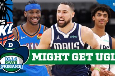 Dallas Mavericks Take On West-Best OKC Thunder Without Cooper Flagg AGAIN | DLLS MAVS PREGAME