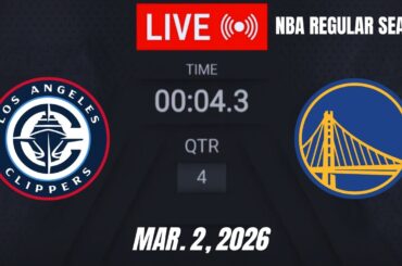 NBA LIVE! Golden State Warriors vs Los Angeles Clippers |  March 2, 2026 | Warriors vs Clippers Live