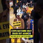 Steph watching Draymond CRASH OUT😭