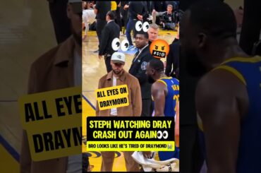 Steph watching Draymond CRASH OUT😭