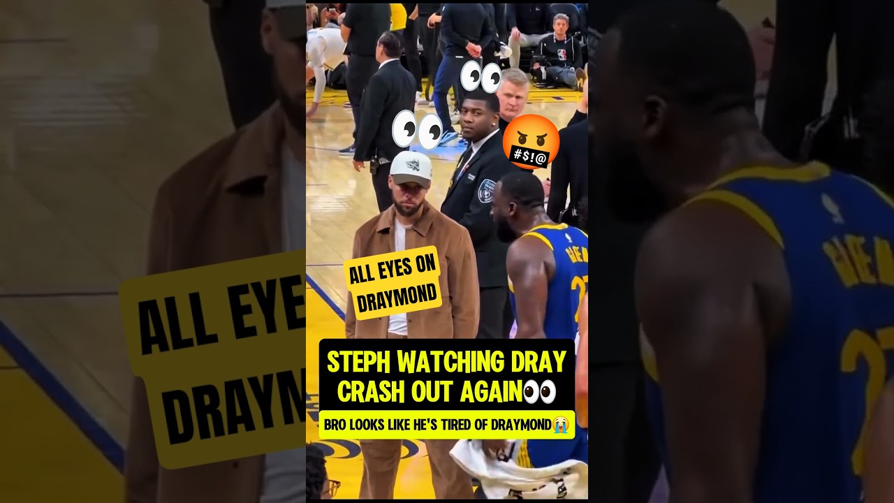 Steph watching Draymond CRASH OUT😭