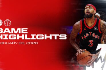 Raptors vs Wizards Game Highlights | February 28, 2026